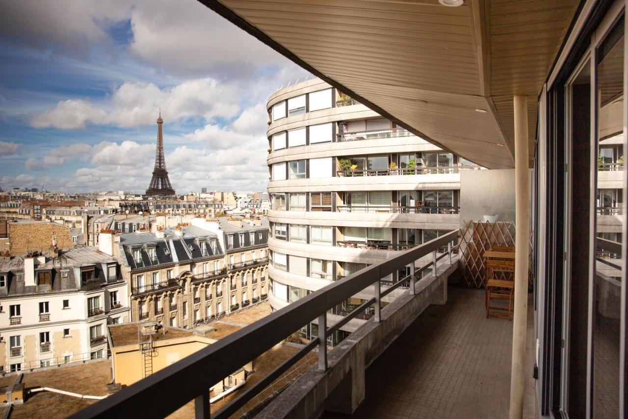 Appartement Vue Tour Eiffel Париж Екстер'єр фото